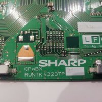 T-CON RUNTK 4323TP CPWBX  SHARP, снимка 2 - Части и Платки - 25332346