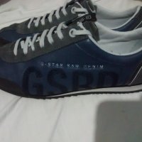 Тъмно сини кожени спортни обувки G Star Zone Locator Lthr оригинал, снимка 6 - Маратонки - 22641776