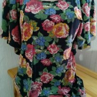 Блуза на рози -"next",L/XL, снимка 1 - Тениски - 25747132
