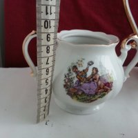  фин порцелан чаши за кафе чайник захарница латиера zajecar, снимка 9 - Антикварни и старинни предмети - 20188820
