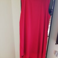 асиметрична рокля в  червено макси , снимка 2 - Рокли - 24971654