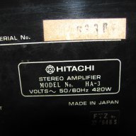 Hitachi HA 3 , снимка 3 - Ресийвъри, усилватели, смесителни пултове - 12606958