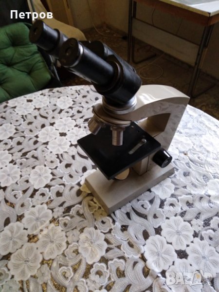 Микроскоп с осветител на Карл Цайс Йена, снимка 1