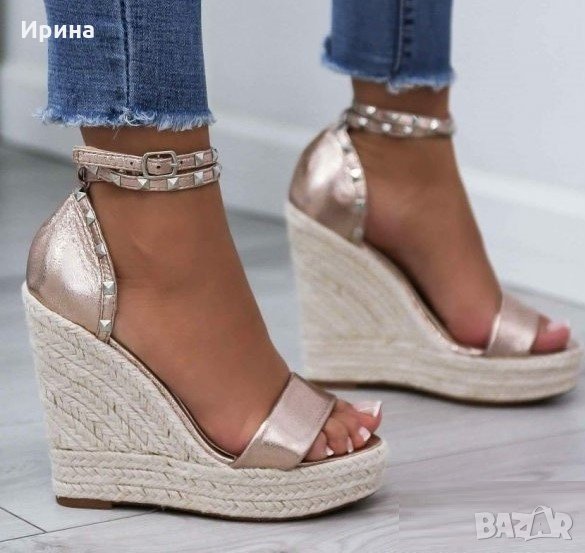 Сандали на платформа, снимка 1