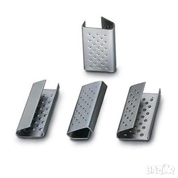Метални скоби за ЧЕМБЕР ленти 12mm PP/1000, снимка 1