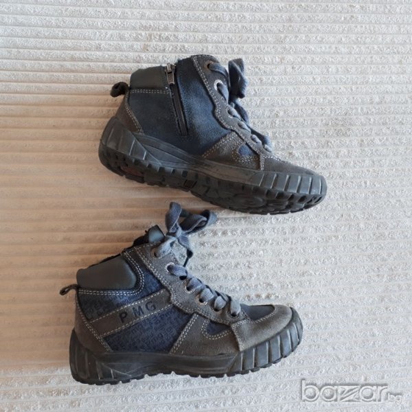 Primigi детски обувки боти зимни естествена кожа, снимка 1