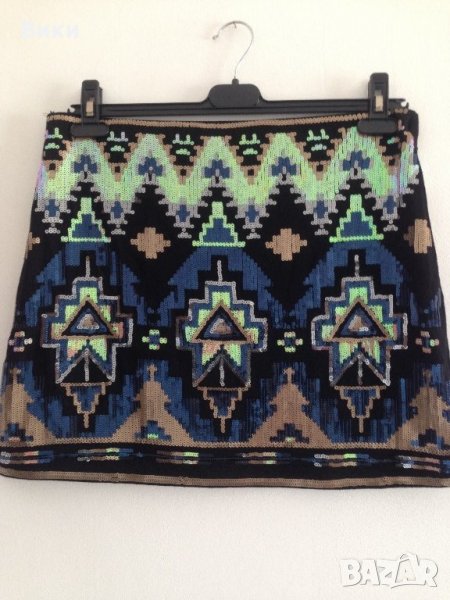 Уникална пола с паети, снимка 1