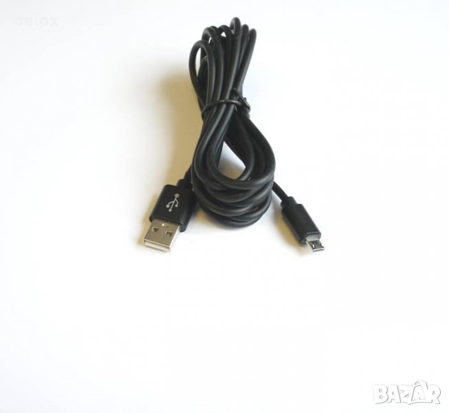 Кабел с високо качество TPE USB-A(м)/MICRO USB(м) 3m, снимка 1