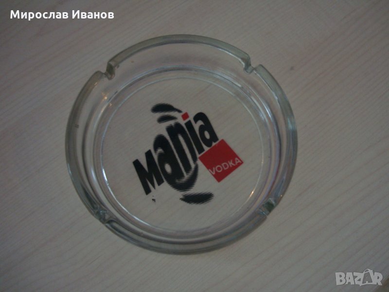 пепелник стъкло, снимка 1