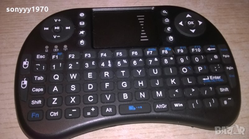 remote-клавитура 15х10см-внос швеицария, снимка 1