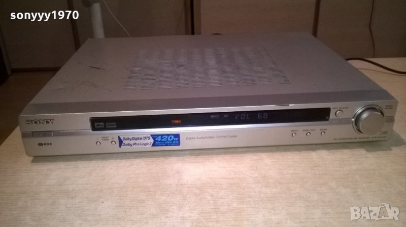 sony str-ksl500 receiver-420w total-внос швеицария, снимка 1