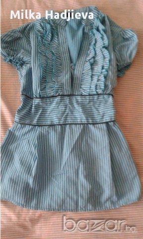 Риза с къс ръкав и харбали, снимка 1