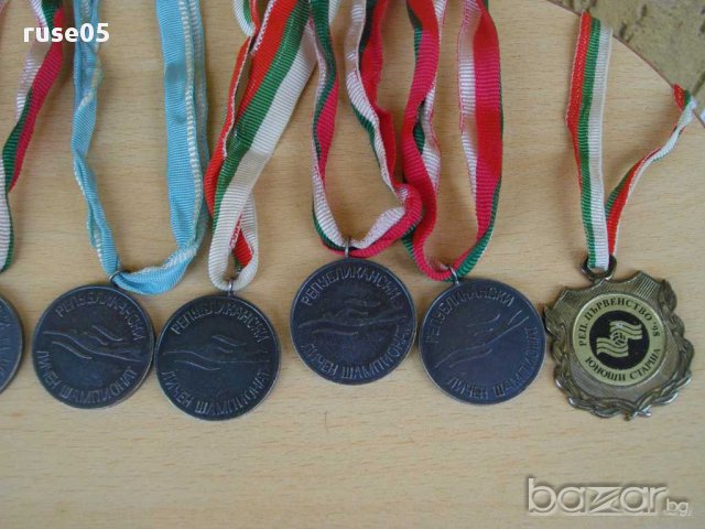 Лот от 18 бр. медала от плувни спортове, снимка 4 - Други ценни предмети - 15038650