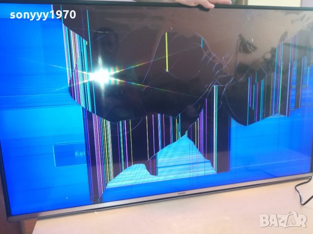 sharp smart tv-49 инча за ремонт/части-внос швеицария, снимка 5 - Части и Платки - 21518454