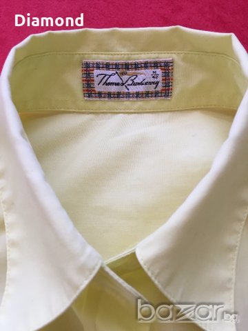 100 % Thomas Burberry оригинална дамска риза 42, снимка 3 - Ризи - 18924456