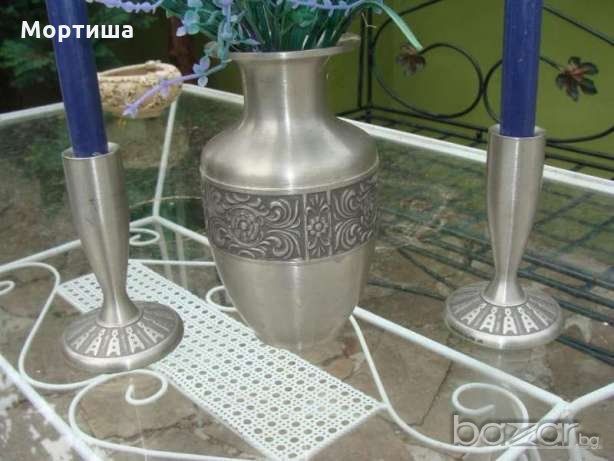 Винтидж лот от нераждаема стомана 422 , снимка 2 - Декорация за дома - 18911398