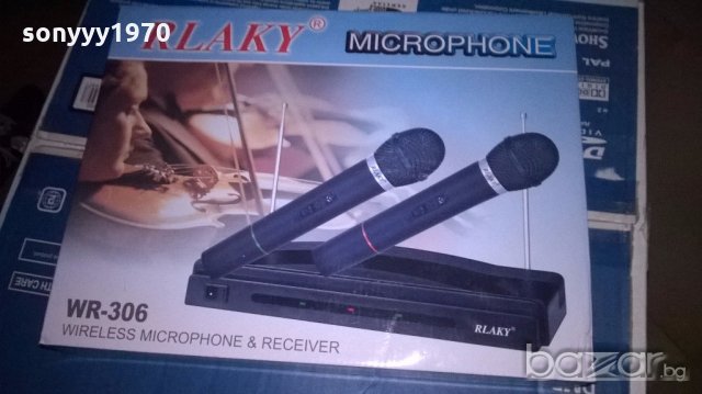 нови КАЧЕСТВЕНИ микрофони с ПРИЕМНИК, снимка 3 - Микрофони - 19575393