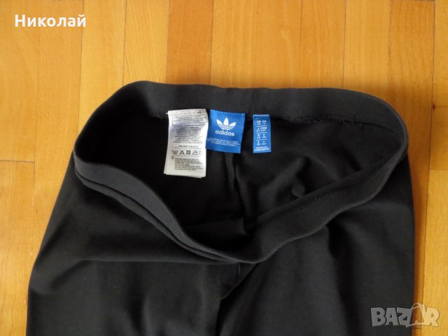 adidas Originals Women's Double Trefoil Leggings, снимка 5 - Клинове - 25649751