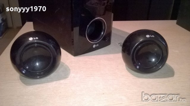 lg subwoofer 150w+lg speakers 2x90w/program-внос франция, снимка 11 - Тонколони - 19780466