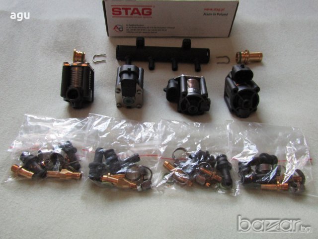 еденични инжектори AC Stag  W03 за 4 цилиндъра комплект, снимка 2 - Части - 20294433