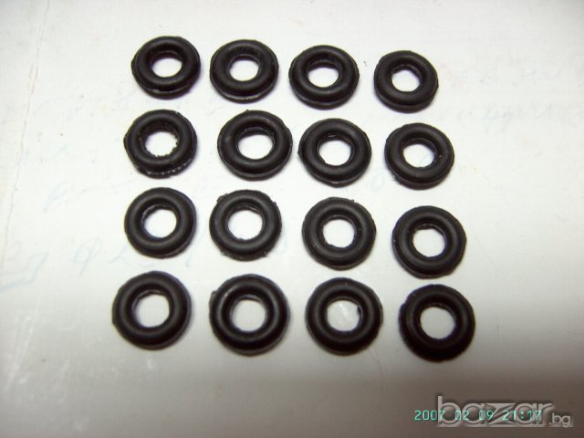 Гумени уплътнения за клапани на москвич, снимка 2 - Части - 10152317