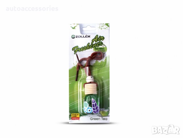 3000048230 Ароматизатор за кола, течен Zollex glass little bottle Green Tea (AF35GT)