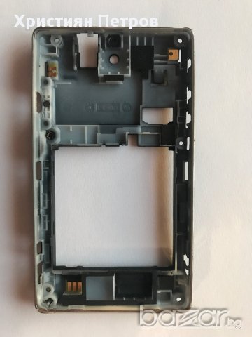 Средна рамка с антени за Sony Xperia Е C1505, снимка 2 - Калъфи, кейсове - 16234781