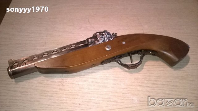 АНТИКА-Пищов-запалка-ретро колекция-40х15см-внос швеицария, снимка 8 - Антикварни и старинни предмети - 18136968