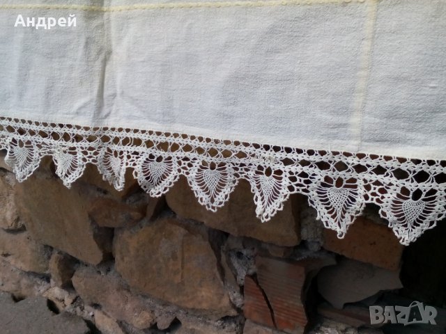 Старинна кенарена покривка, снимка 4 - Антикварни и старинни предмети - 22888415