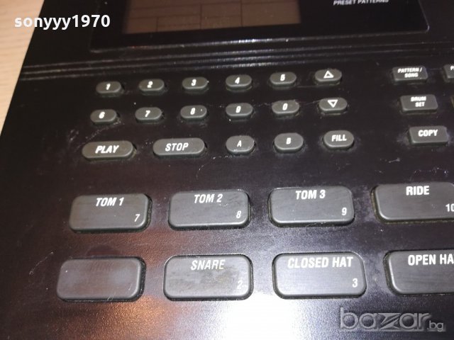 alesis sr-16/16bit streo drum machine-внос швеицария, снимка 8 - Ресийвъри, усилватели, смесителни пултове - 20570533