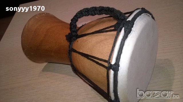 Тарамбука 20/14см с оплетка и дръжка-внос швеицария