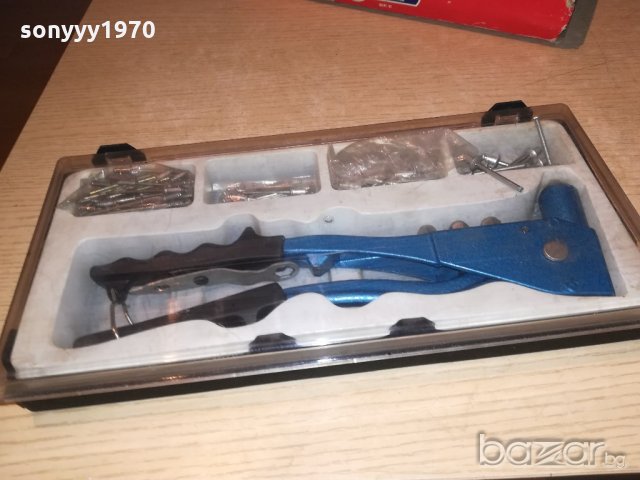 rodeo-комплект нитачка в куфар с нитове-внос германия, снимка 2 - Други инструменти - 20657953