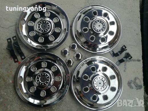 оригинални неръждаеми тасове 16 цола за Iveco Daily, снимка 4 - Гуми и джанти - 26001408