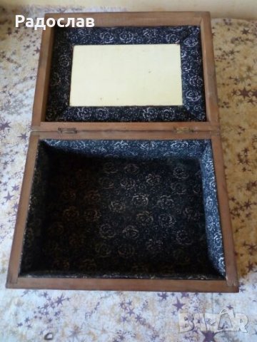 СССР голяма дървена кутия, снимка 2 - Декорация за дома - 22847429