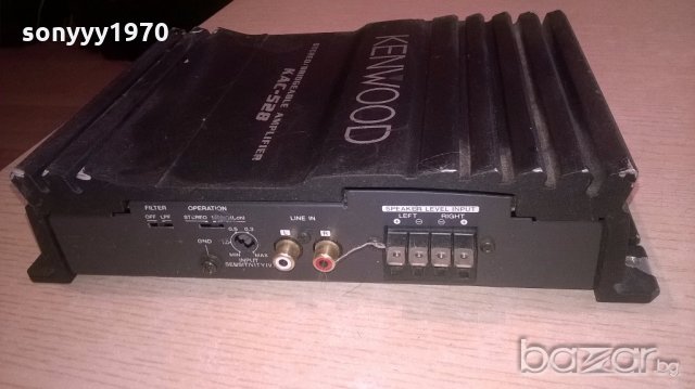 kenwood-car audio amplifier-внос швеицария, снимка 8 - Ресийвъри, усилватели, смесителни пултове - 19563924