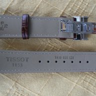 Кожена кафява каишка Tissot 20мм., снимка 5 - Каишки за часовници - 10859308