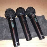 akg & behringer & shure-profi microphone-175лв брои-внос швеицария, снимка 3 - Микрофони - 20275442