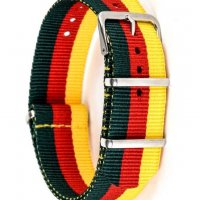 Текстилна каишка 18мм Нато Nato, снимка 2 - Каишки за часовници - 24375502