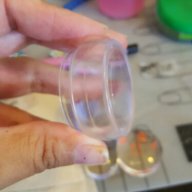 НОВО голям широк силиконов плосък прозрачен печат тампон за щампа шаблон плочка маникюр нокти, снимка 5 - Продукти за маникюр - 15689250