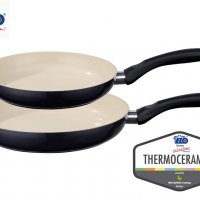 Керамичен тиган ELO Pure lvory Thermoceramica, снимка 2 - Съдове за готвене - 23284682