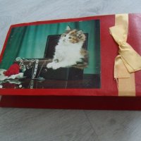 № 1356 стара кутия от шоколадови бонбони  - картон   - размери 31,5 / 19 / 6 см  - Ирландия, снимка 6 - Други ценни предмети - 22630155