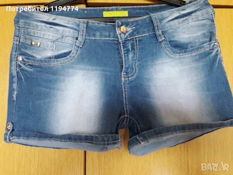Дънкови къси панталонки, снимка 1