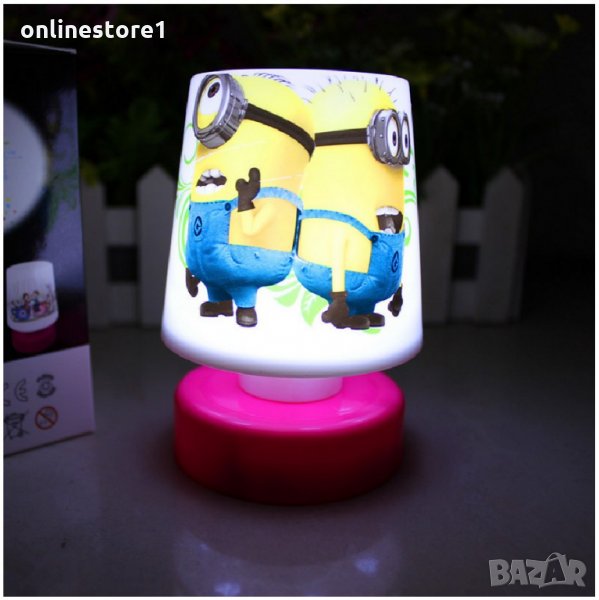 LED нощна лампа - миниони, снимка 1