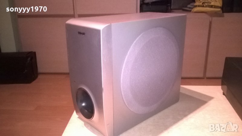 sony subwoofer-33х30х16см-внос швеицария, снимка 1