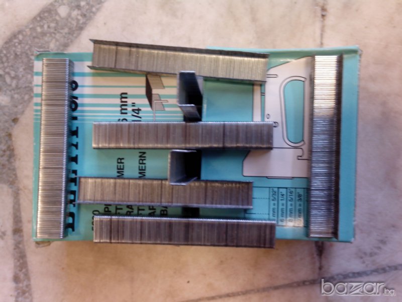  ПРОМОЦИЯ !!! Муниции за такер 6мм - 10мм – 12мм, снимка 1