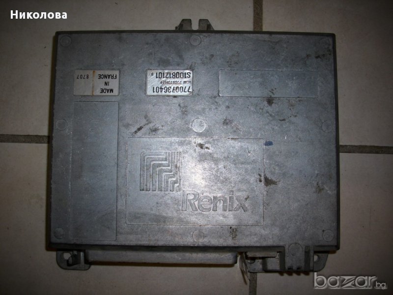 ECU/ЕКУ/Компютър Рено,Волво/Renault,Volvo Renix 7700736401,HOM 7700735559,S100812101B, снимка 1