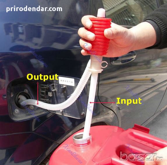  Помпа за източване и преливане на течности (гориво), снимка 1