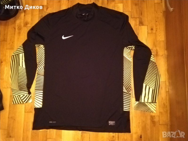 Вратарска футболна тениска Найк №1 Поулсен размер ХЛ, снимка 1