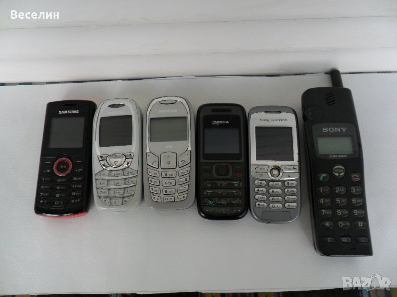 Стари мобилни телефони- 7 броя., снимка 1