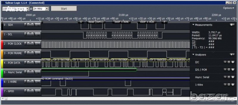 USB логически анализатор , снимка 1